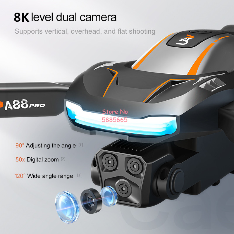 8K Aerial Photography Optical  - огляд і ціна Drone Battery Case