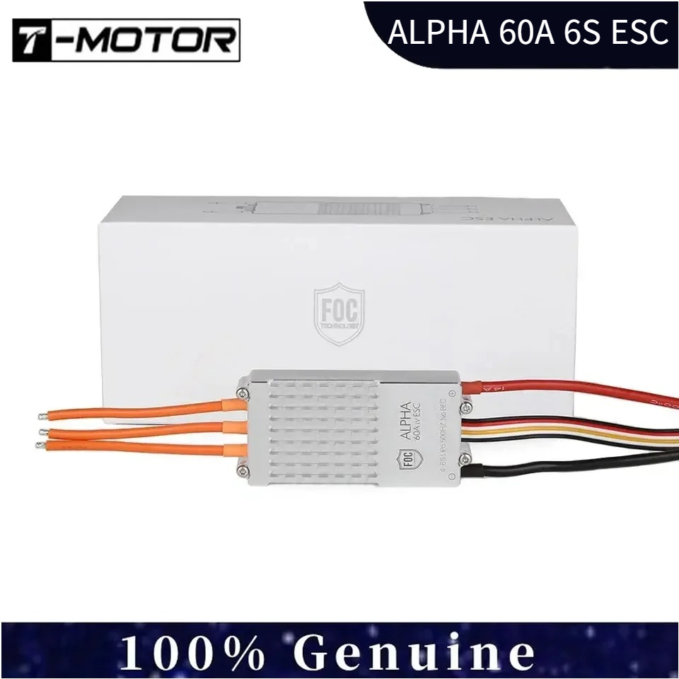 T-Motor ALPHA 60A 6S FOC ESC - - огляд і ціна Drone Battery High Voltage
