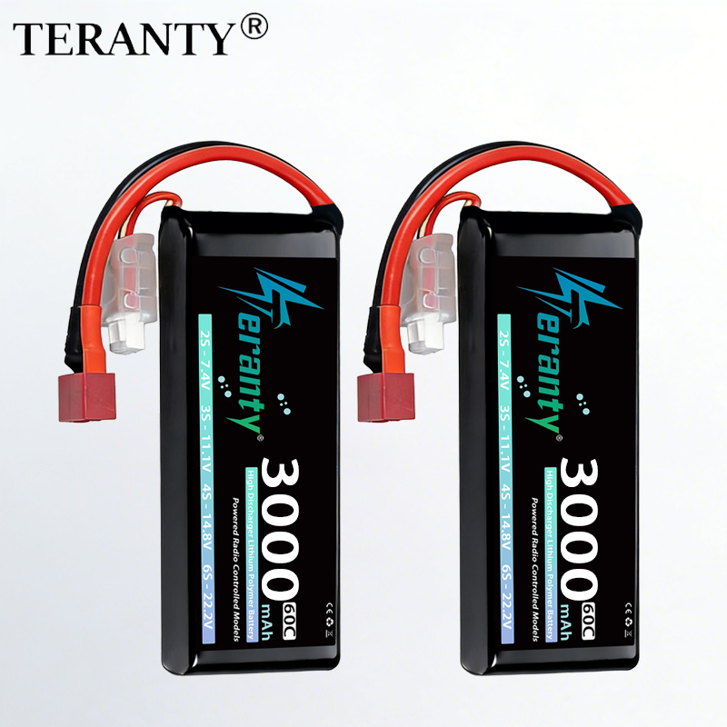 TERANTY 2S 3000mAh Lipo Batter - огляд і ціна Drone Battery Connector