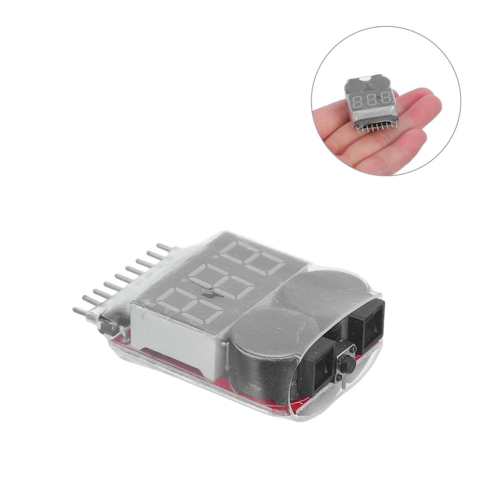2Pcs Battery Monitor Checker L - огляд і ціна Drone Battery Voltage Checker