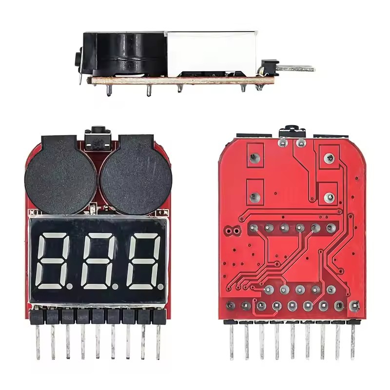 Oike 1-8S 2IN1 Lipo Battery Vo - огляд і ціна Drone Battery Voltage Checker