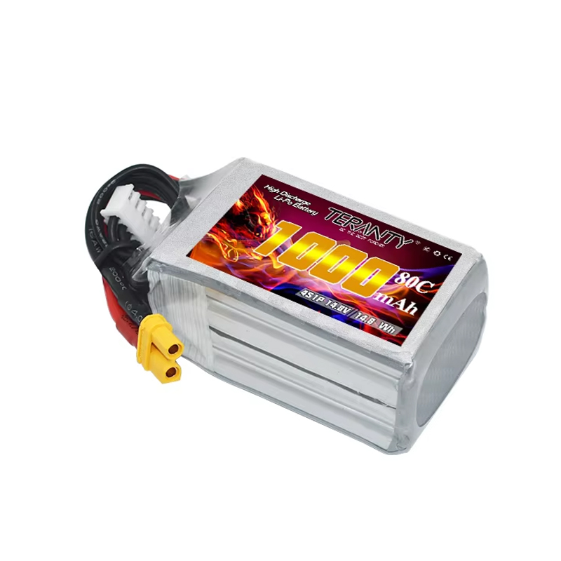 TERANTY 4S 1000mAh 14.8V 80C/1 - огляд і ціна Drone Battery Connector