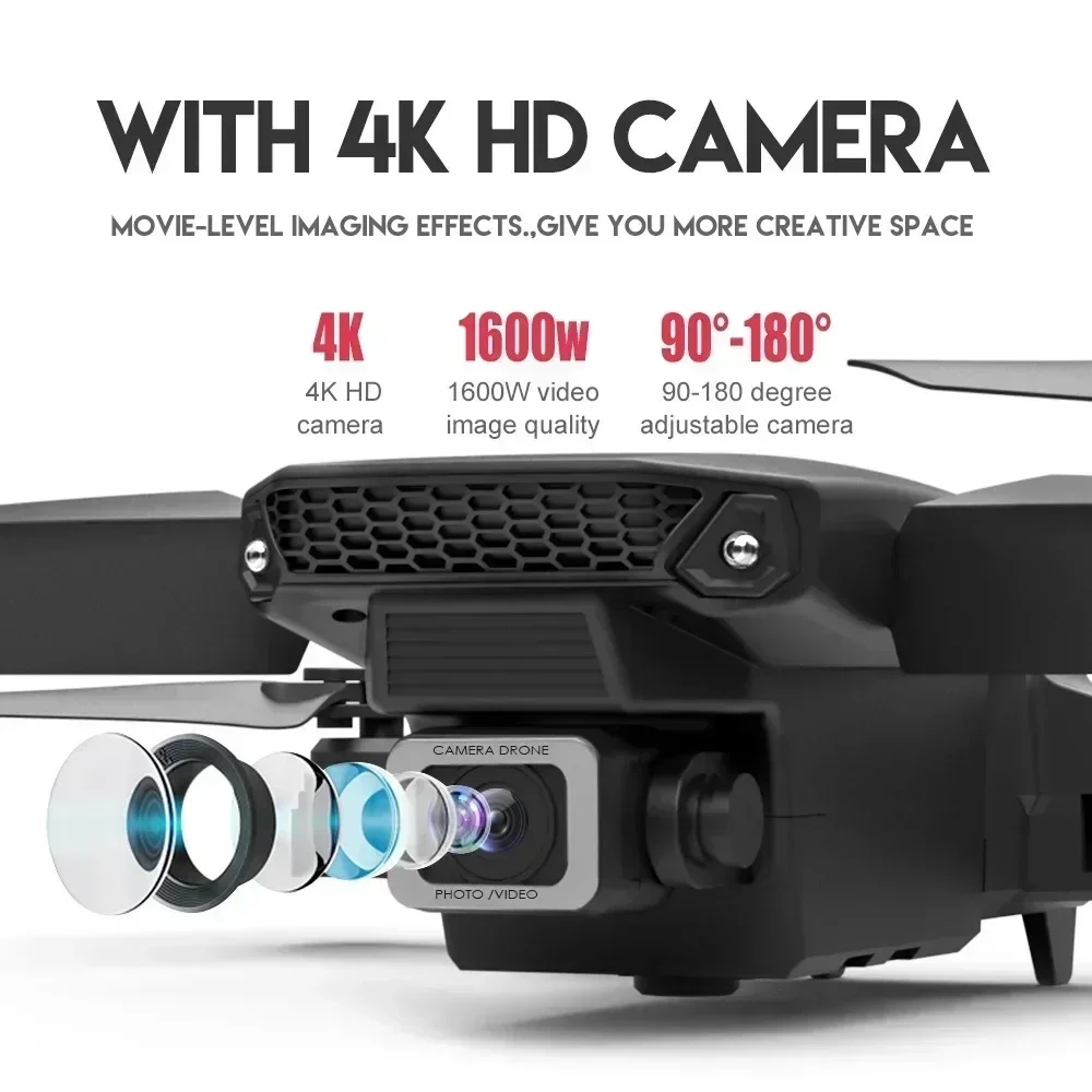 E88 Pro WIFI FPV Drone Wide An - огляд і ціна Drone Battery Case