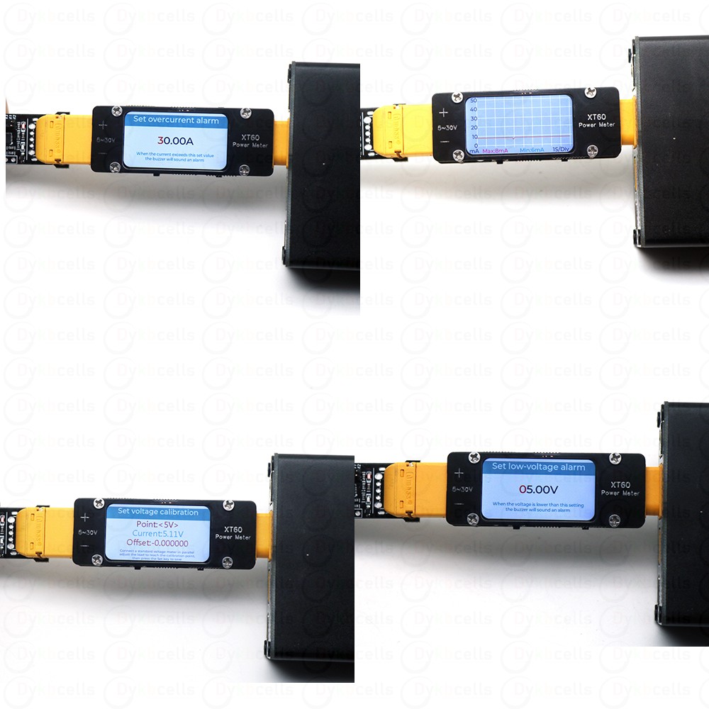 2mA-64A DC XT60 Ammeter Power  - огляд і ціна Drone Battery Voltage Checker