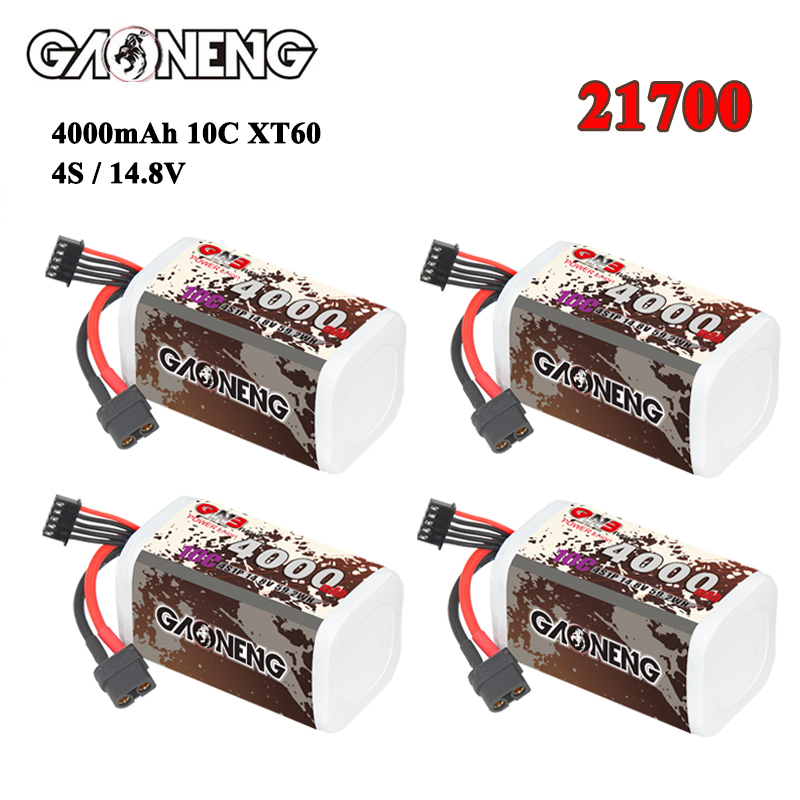 GNB 4000mAh 4S 14.8V 10C 20C W - огляд і ціна Drone Battery Connector